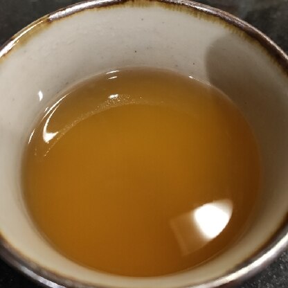 コーヒーばかり飲みすぎかと思って作ってみました。おいしくて体に優しいですね！